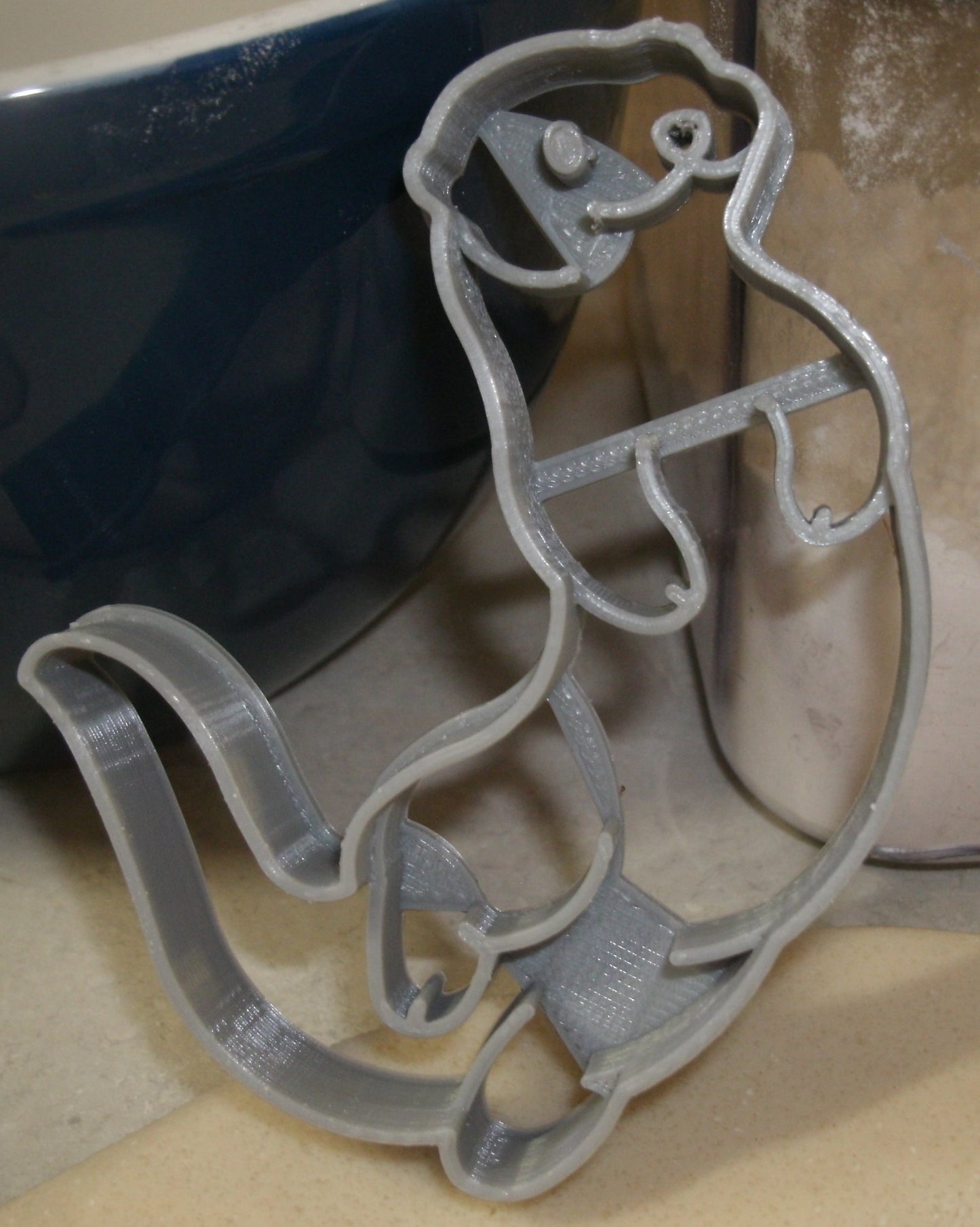 Sea Otter Water Weasel Marine Mammal Cookie Cutter Made In USA PR2359