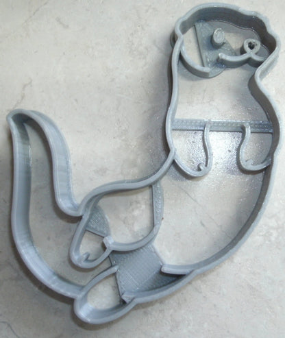 Sea Otter Water Weasel Marine Mammal Cookie Cutter Made In USA PR2359