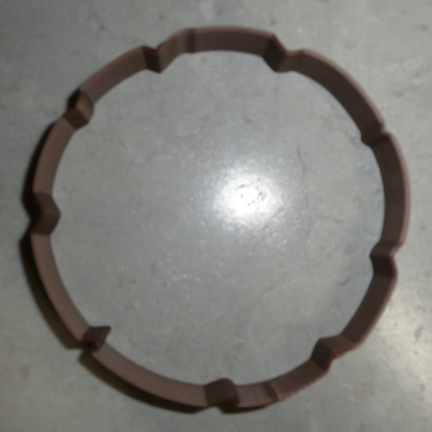 Outline Tree Wood Bark Slice Stump Layer Cookie Cutter Made In USA PR2564