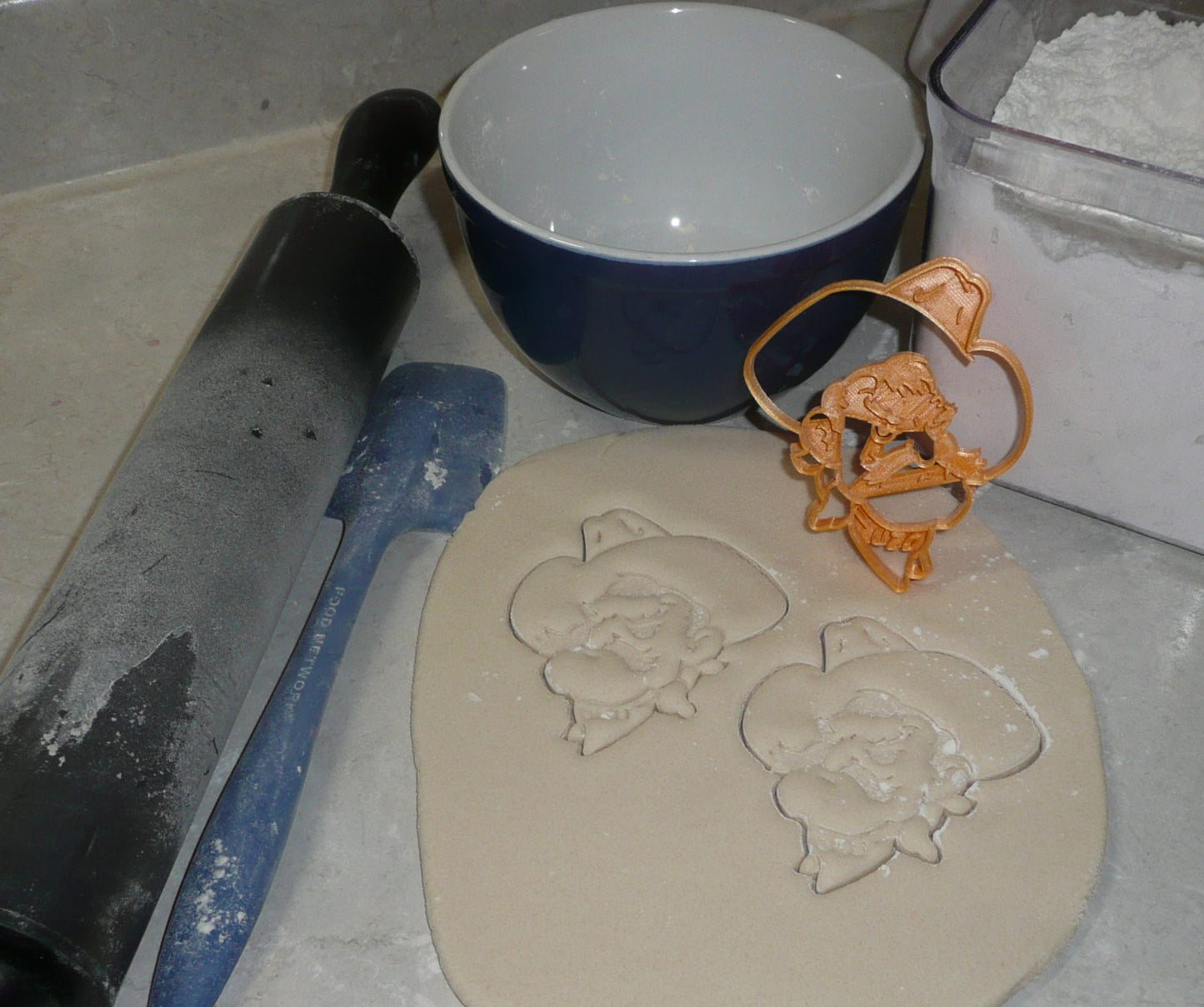 Pistol Pete OSU Oklahoma State University Cookie Cutter Made In USA PR2222
