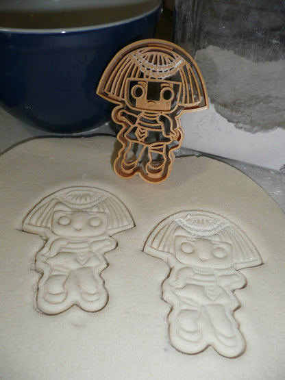 Pharaoh Babe Cleopatra LOL Surprise Doll Cookie Cutter Made In USA PR2336