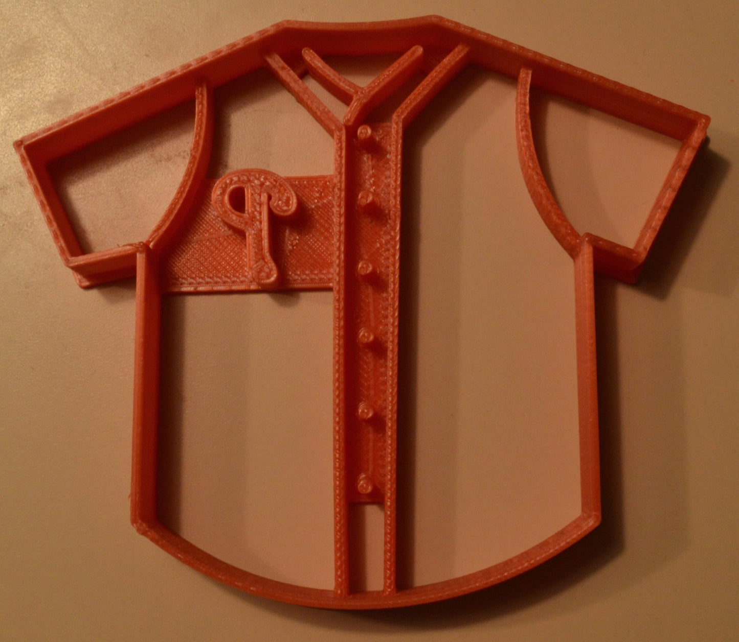 Philadelphia Phillies P Letter Baseball Jersey Cookie Cutter Made In USA PR2543