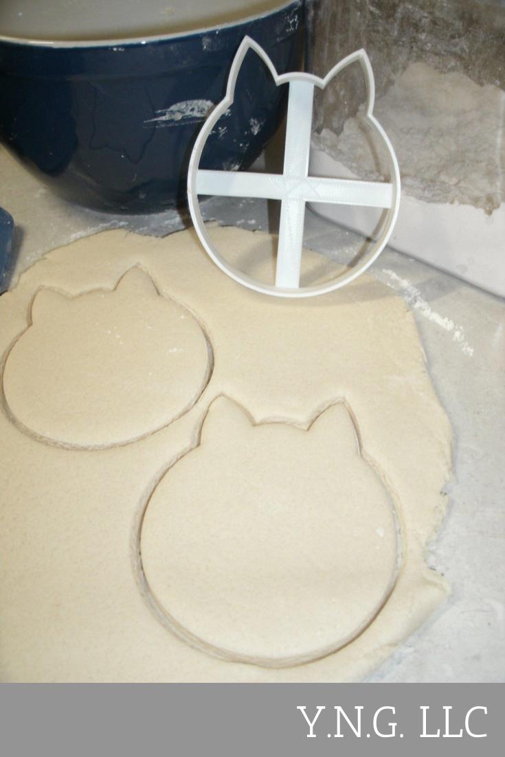 Pig Boar Hog Swine Piggie Head Outline Cookie Cutter Made In USA PR689