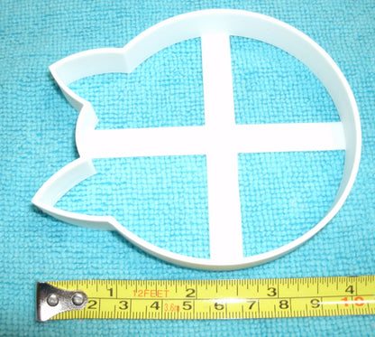 Pig Boar Hog Swine Piggie Head Outline Cookie Cutter Made In USA PR689
