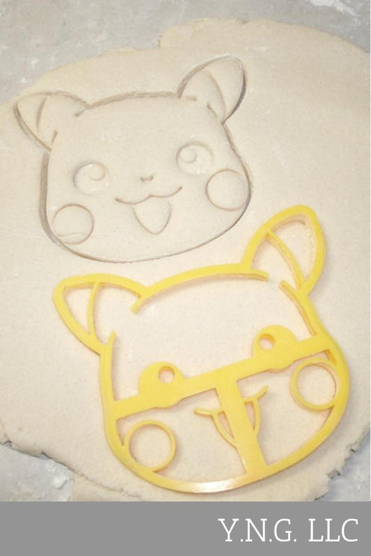 Pokemon Go Pikachu Face Character Cookie Cutter Made In USA PR603