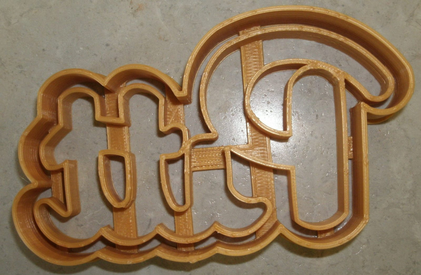 University of Pittsburgh Pitt Word Cookie Cutter Made In USA PR2681