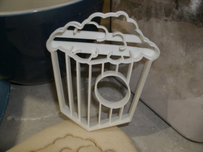 Popcorn Movie Cinema Carnival Snack Food Cookie Cutter Made In USA PR2527