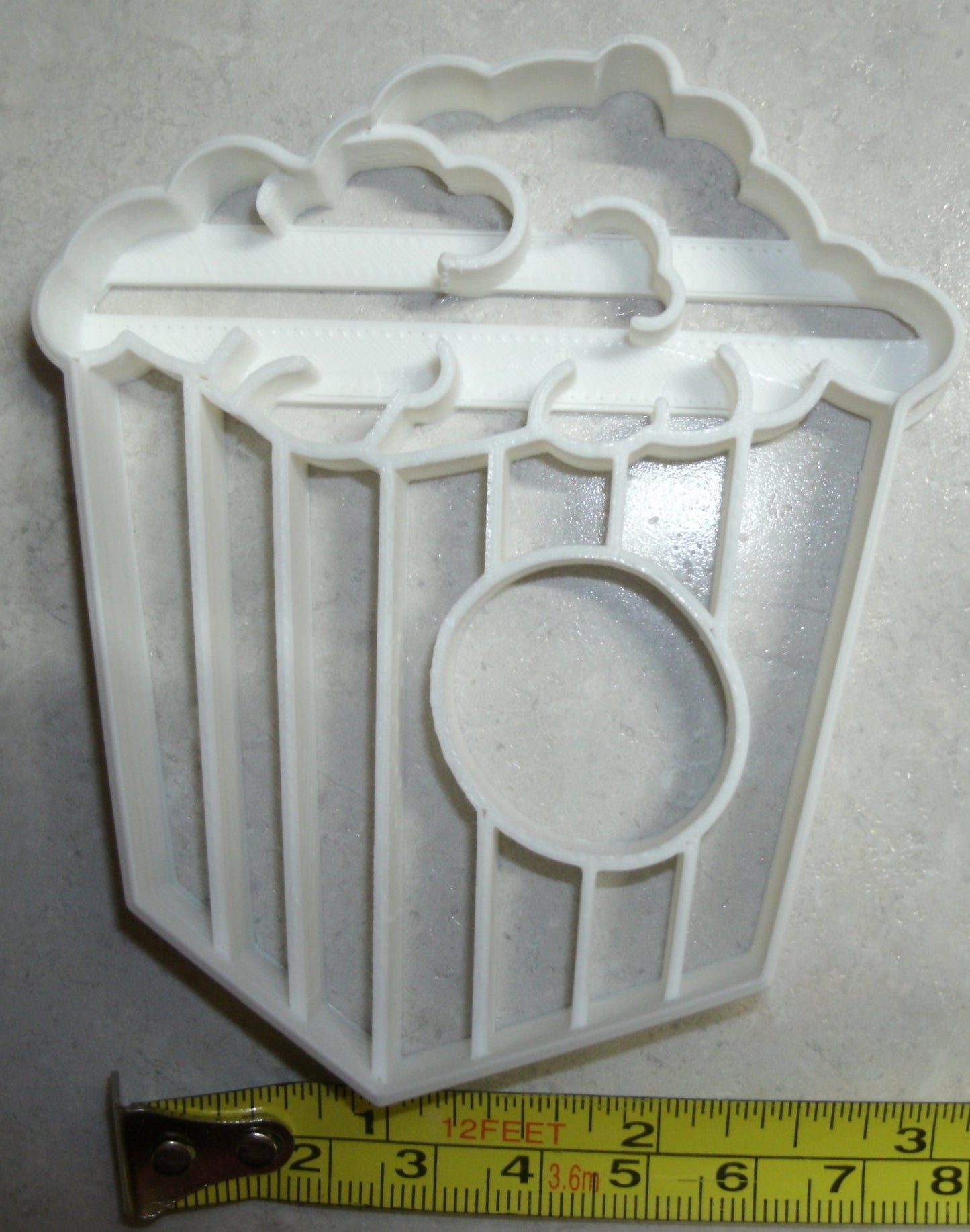 Popcorn Movie Cinema Carnival Snack Food Cookie Cutter Made In USA PR2527