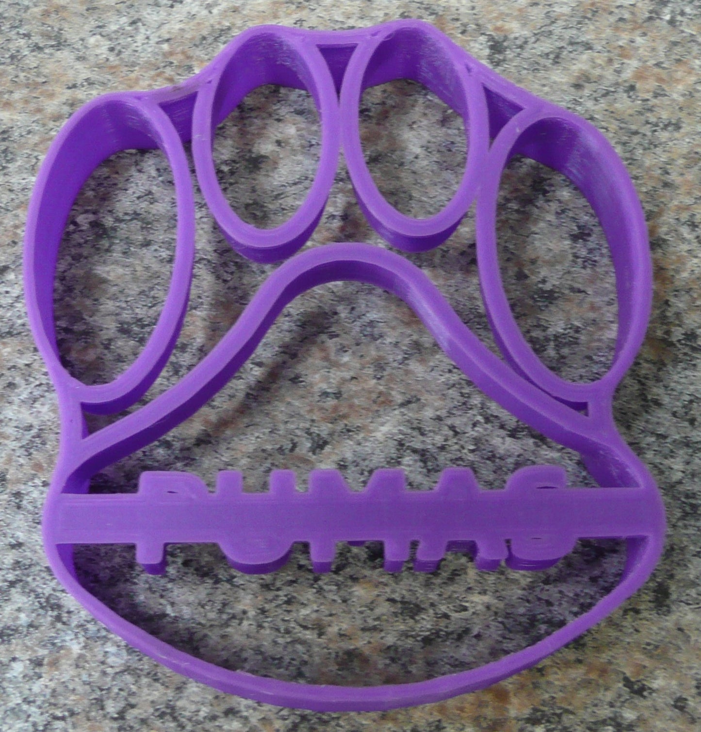6x SJC St Joe Puma Paw Fondant Cutter Cupcake Topper 1.75 IN USA FD313