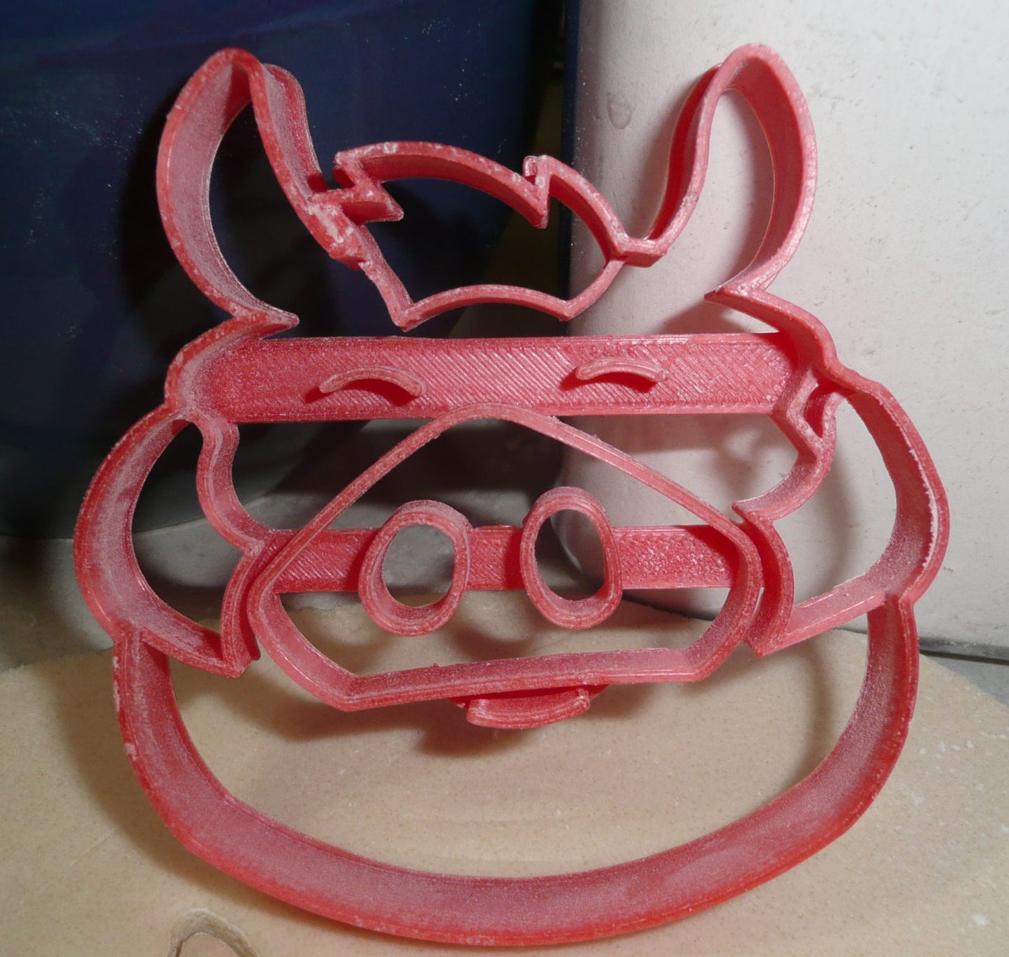 Pumbaa Detailed Face Warthog Lion King Cookie Cutter Made In USA PR2850