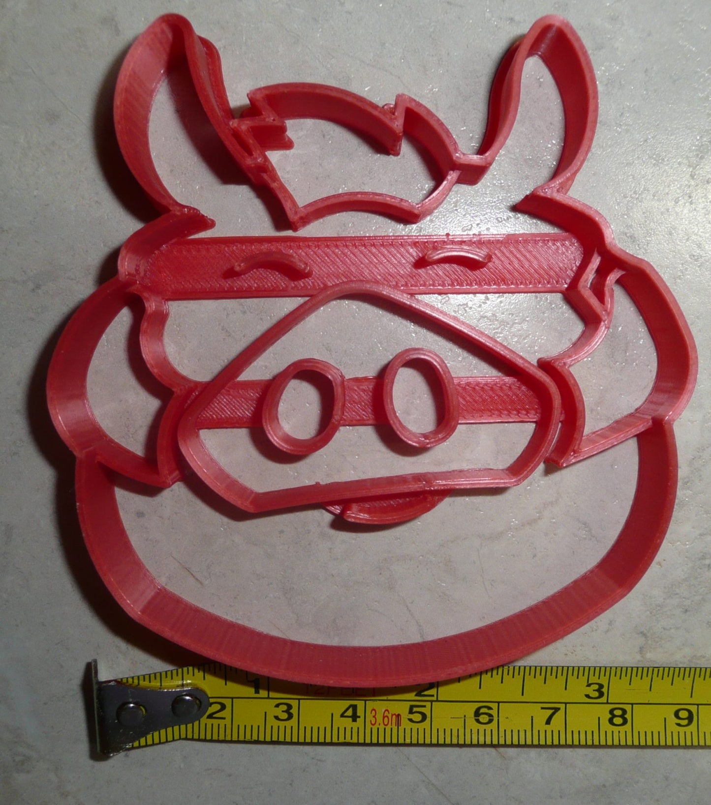 Pumbaa Detailed Face Warthog Lion King Cookie Cutter Made In USA PR2850
