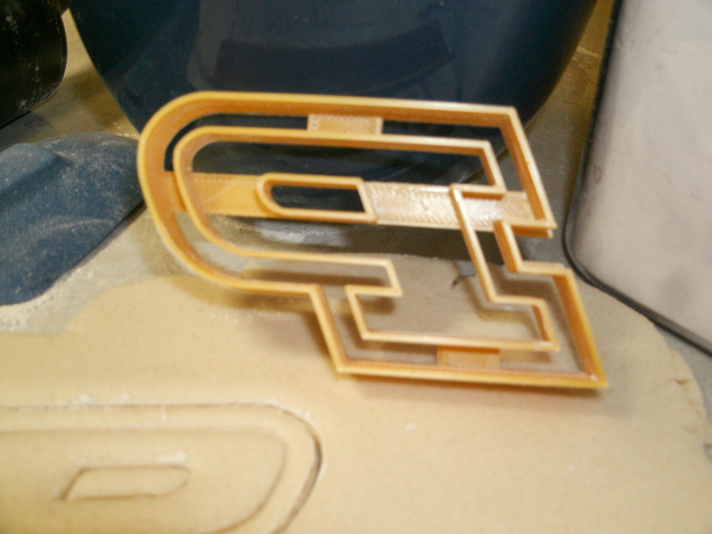Purdue University Boilermakers P Letter Cookie Cutter Made In USA PR2216