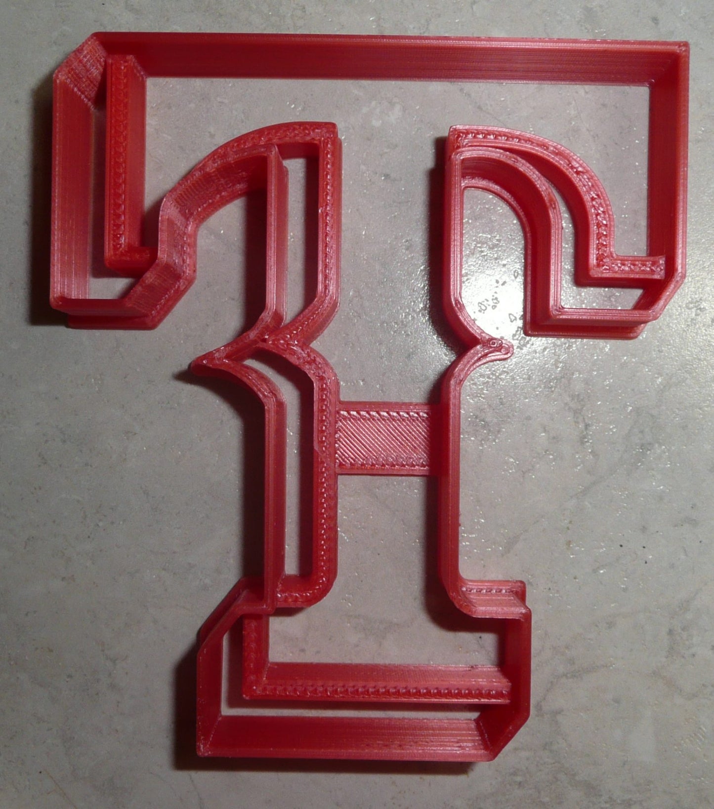 Texas Rangers T Logo MLB Baseball Team Sports Cookie Cutter Made In USA PR2575