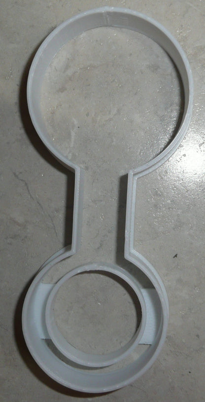 Baby Rattle Noise Maker Shower Gender Reveal Cookie Cutter Made In USA PR2195