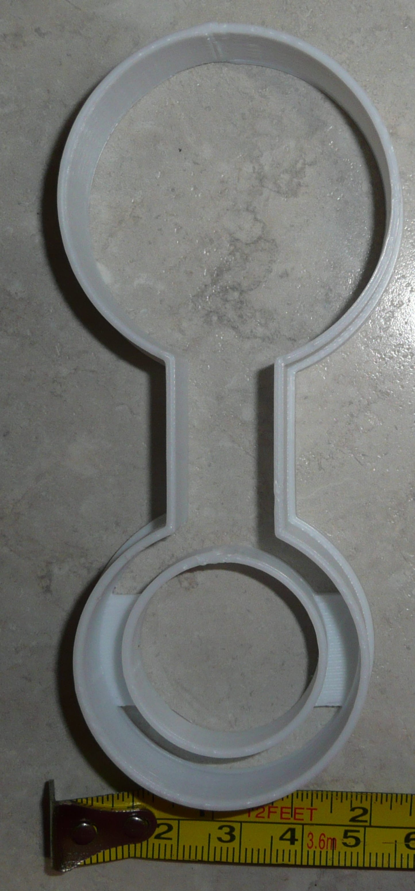 Baby Rattle Noise Maker Shower Gender Reveal Cookie Cutter Made In USA PR2195