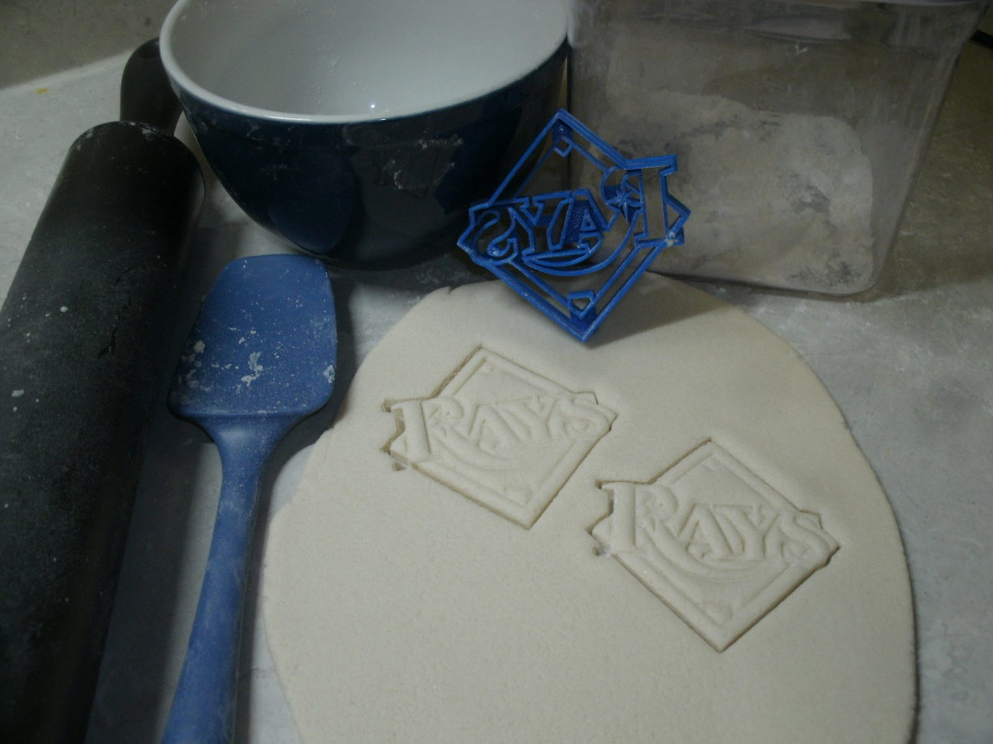 Tampa Bay Rays Baseball Field Logo Sports Cookie Cutter Made In USA PR2566