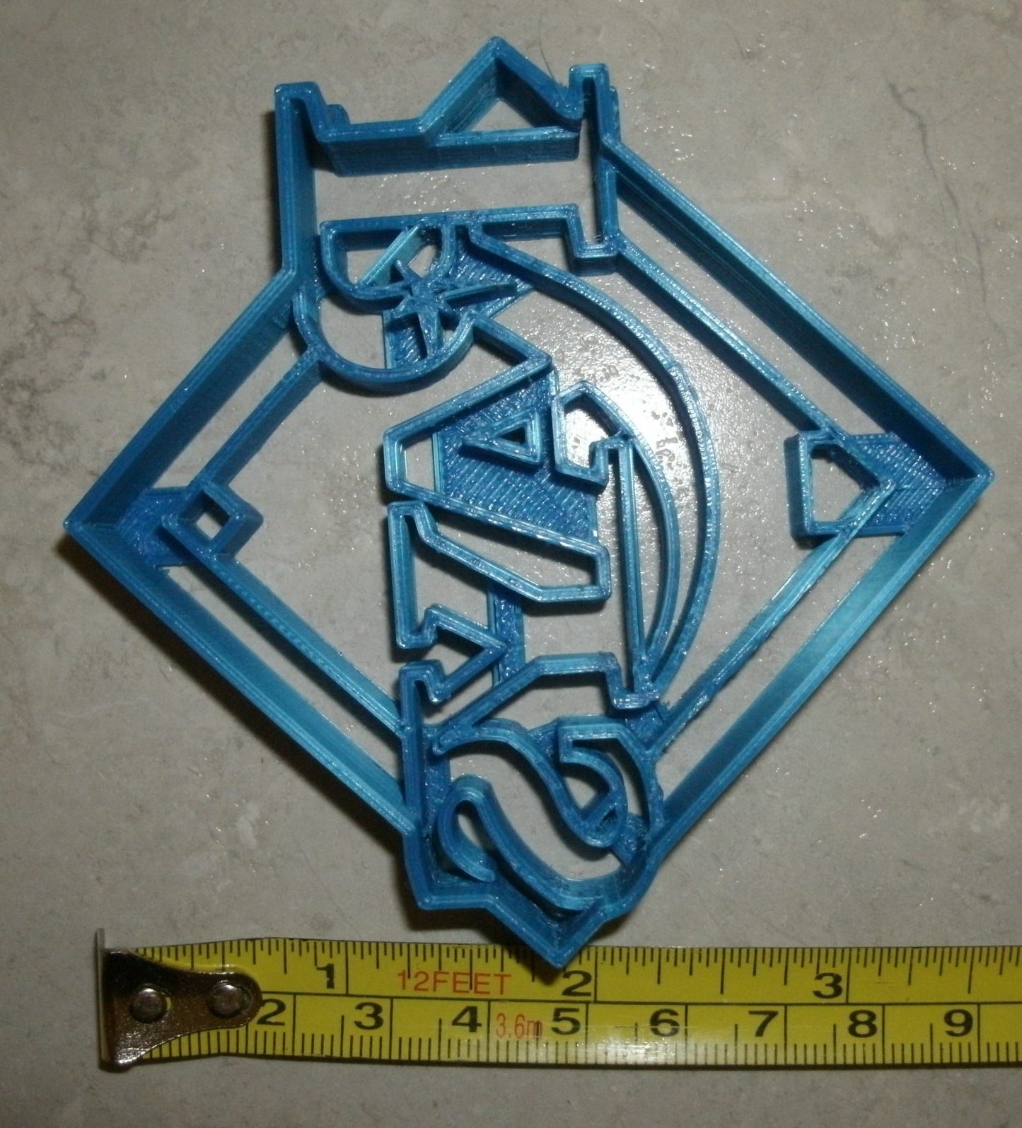 Tampa Bay Rays Baseball Field Logo Sports Cookie Cutter Made In USA PR2566
