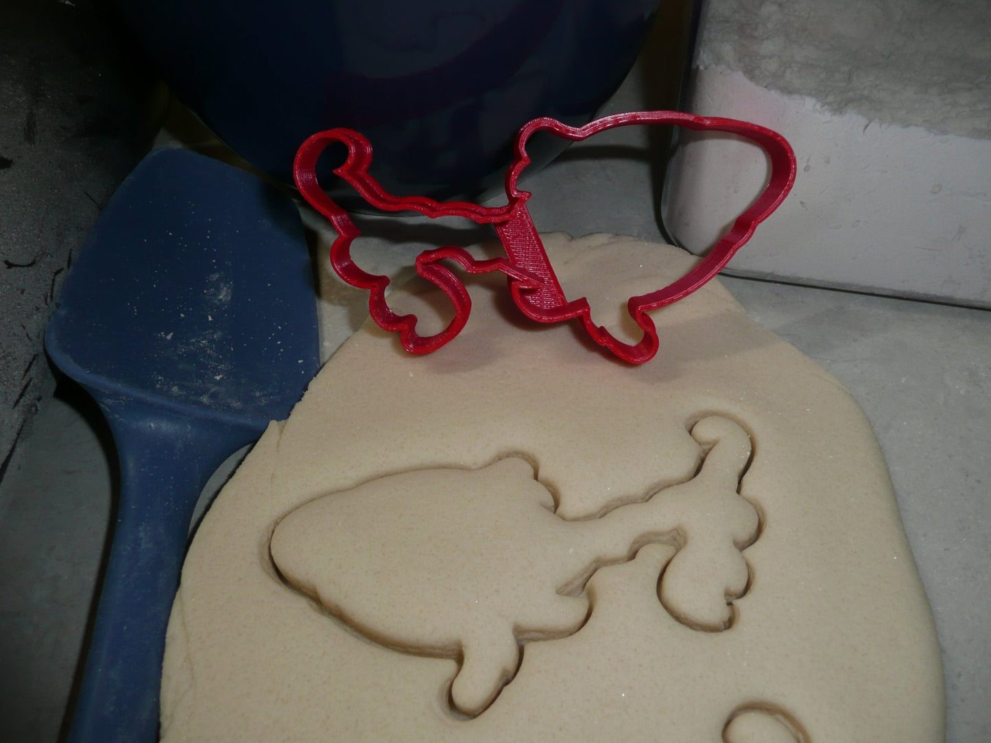 Red Fish Dr Seuss Book One Fish Two Fish Cookie Cutter Made In USA PR2475