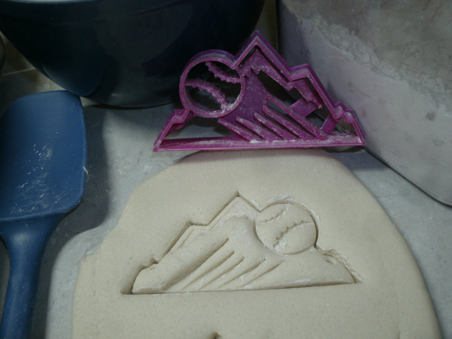 Colorado Rockies Logo MLB Baseball Sports Cookie Cutter Made In USA PR2583