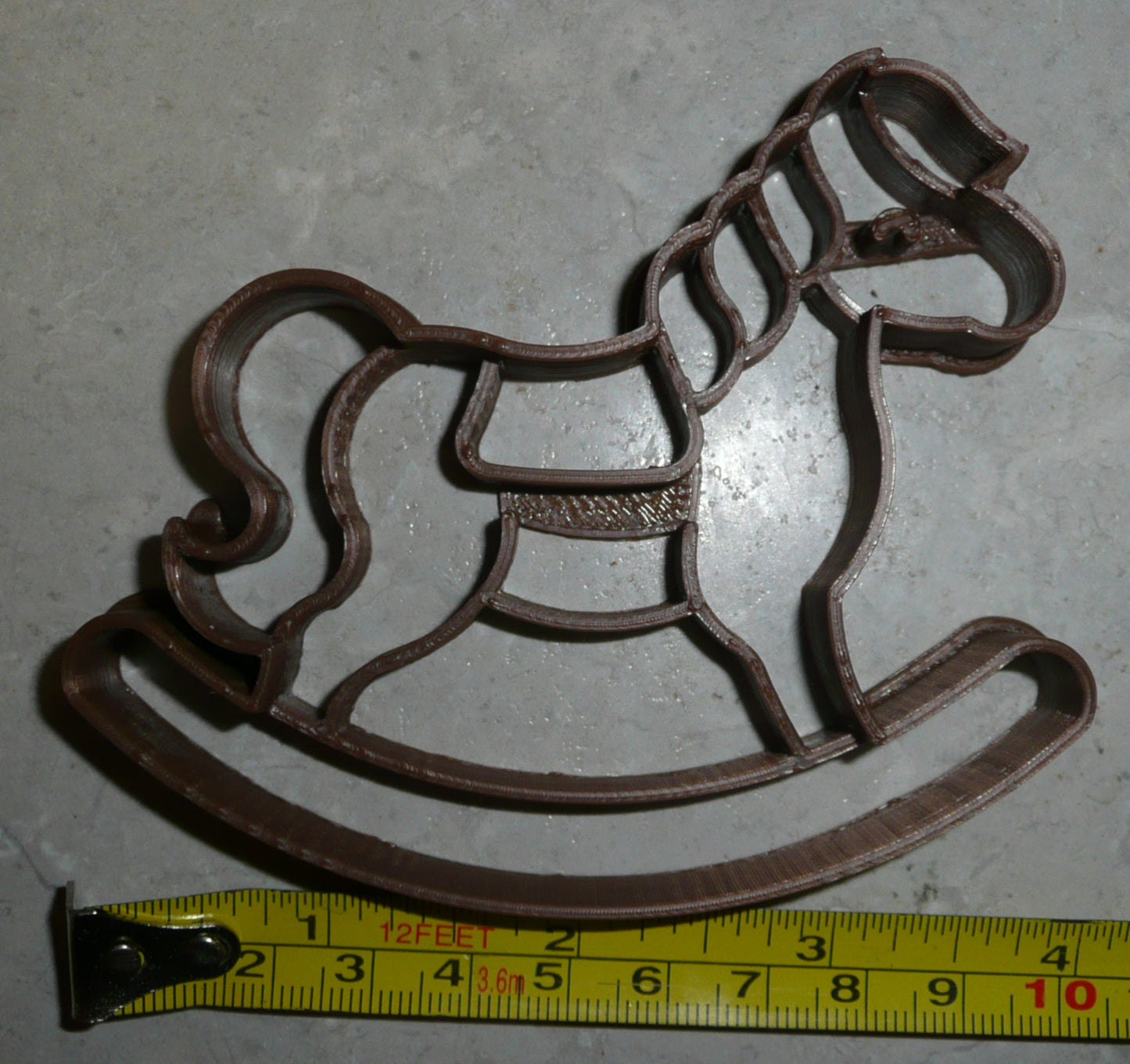 Rocking Horse Pony Toddler Child Baby Shower Cookie Cutter Made In USA PR2462
