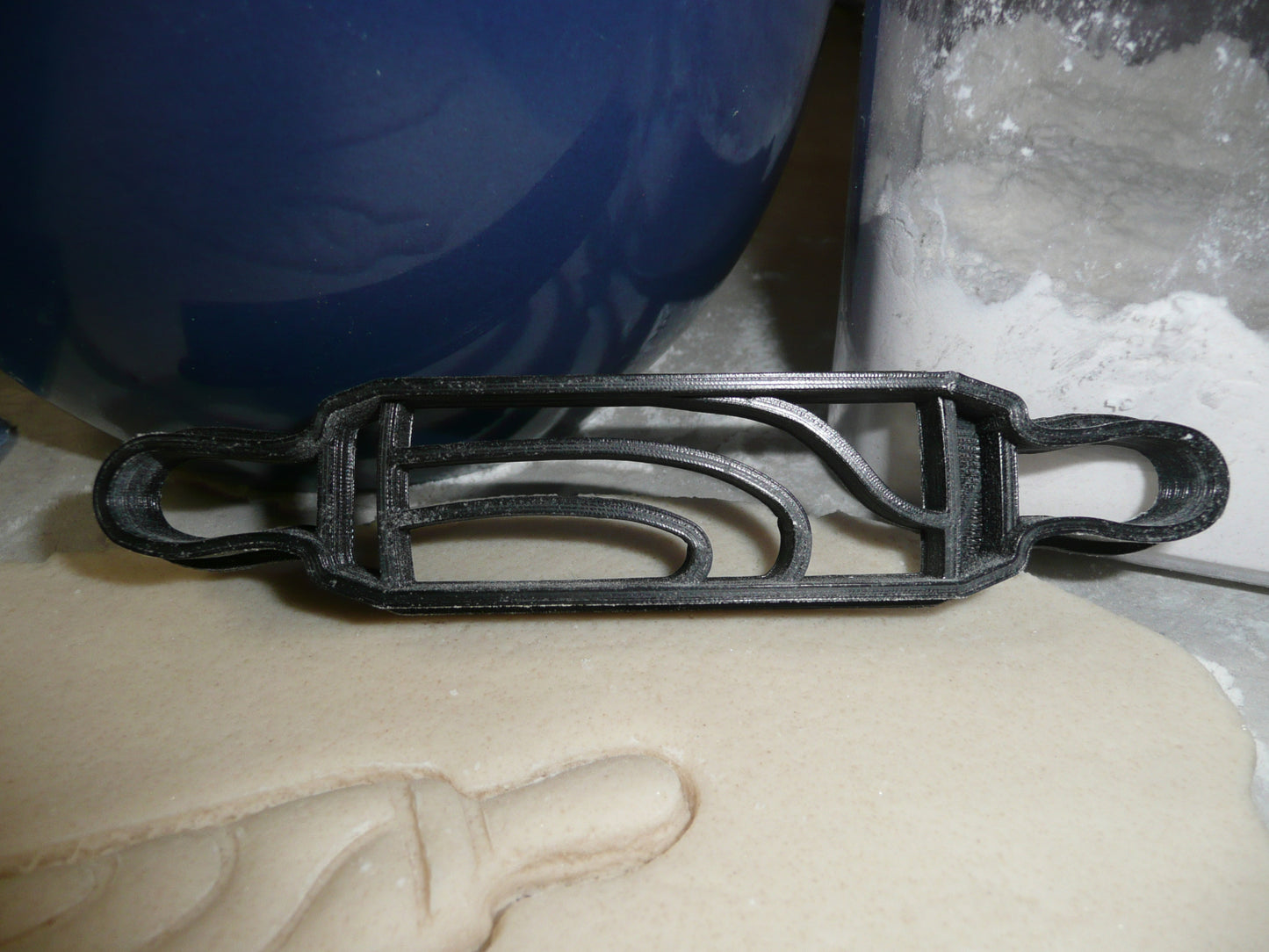 Rolling Pin Kitchen Tool Cook Bake Cookie Cutter Made In USA PR2377