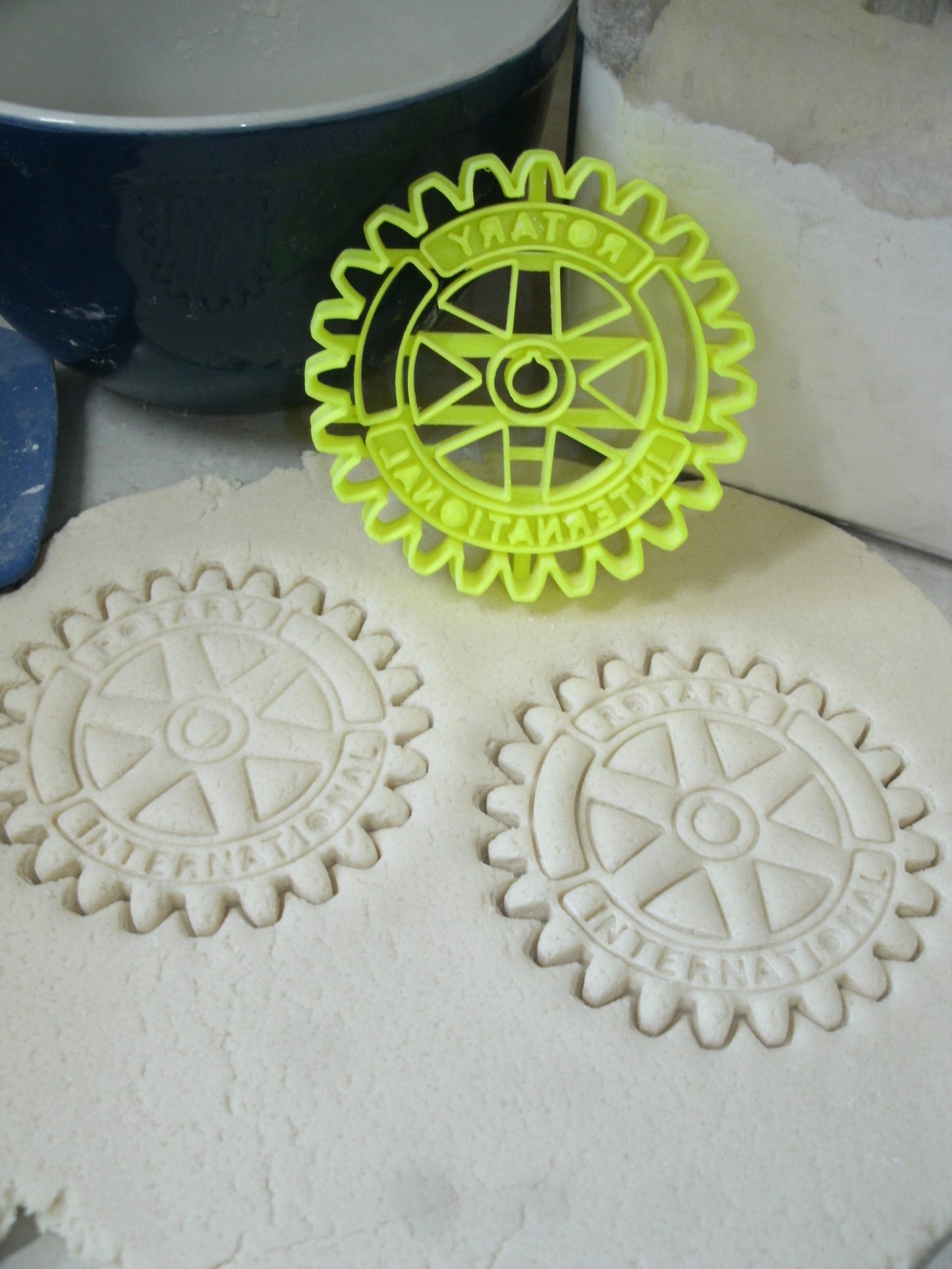 Rotary International Gear Wheel Club Cookie Cutter Made In USA PR2692