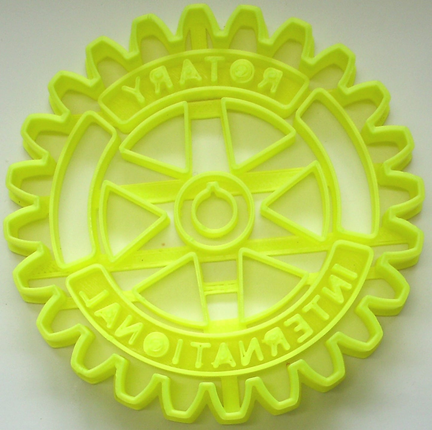 Rotary International Gear Wheel Club Cookie Cutter Made In USA PR2692