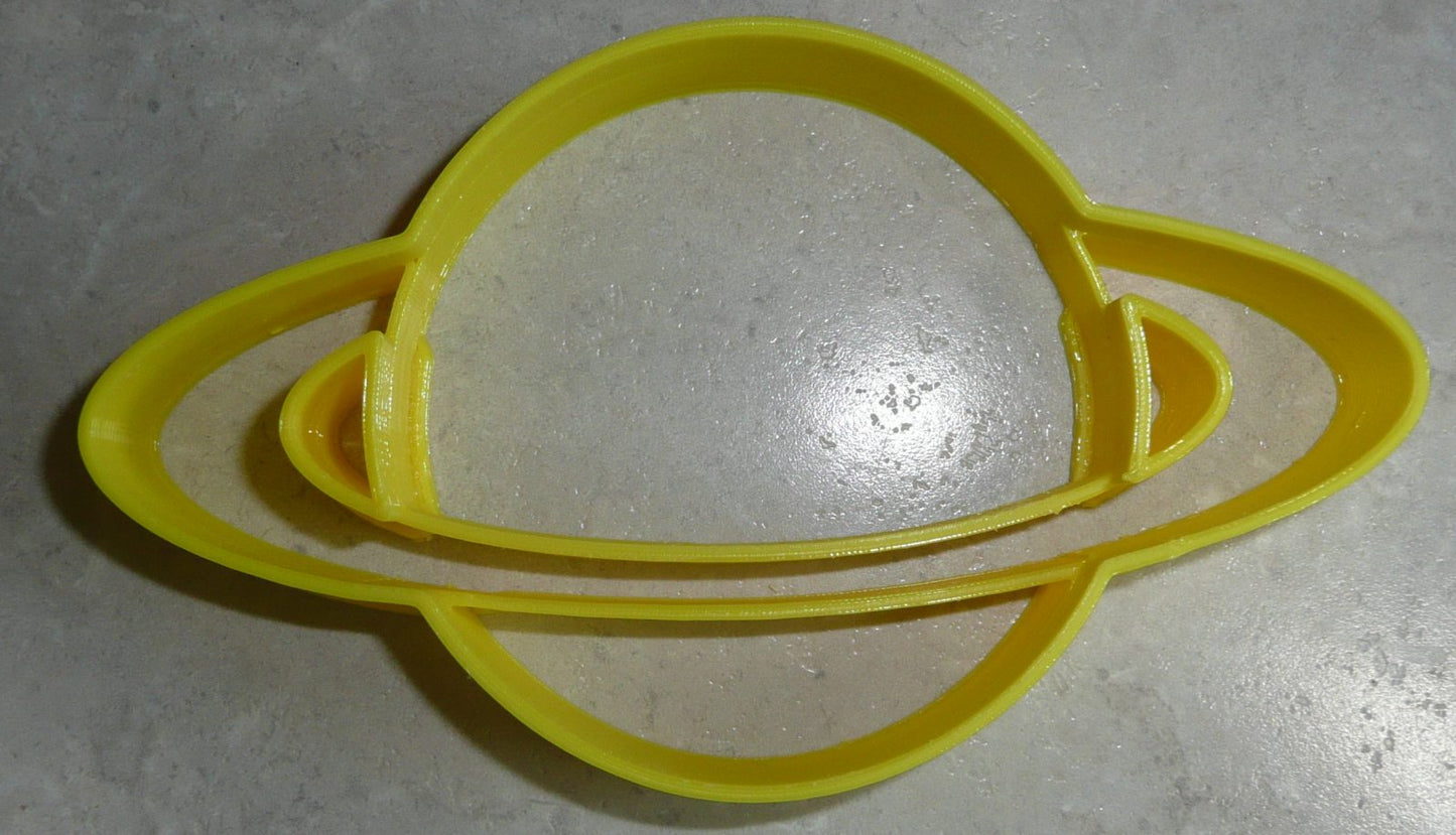 Saturn Sixth 6th Planet With Rings Solar System Cookie Cutter Made In USA PR2205