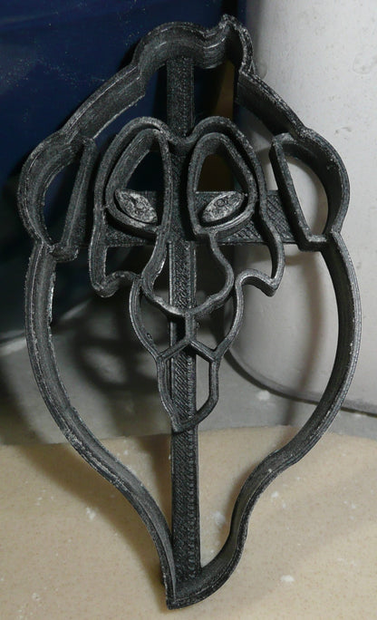 Scar Detailed Face The Lion King Cookie Cutter Made In USA PR2852