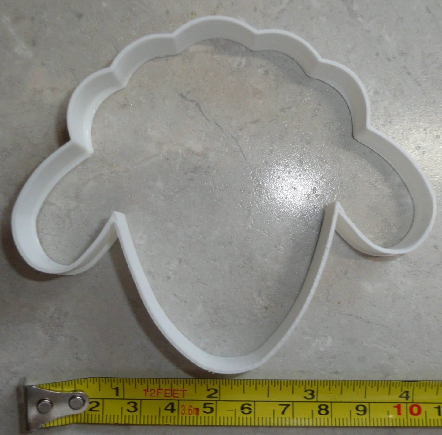 Sheep Face Outline Farm Animal Livestock Cookie Cutter Made In USA PR2434
