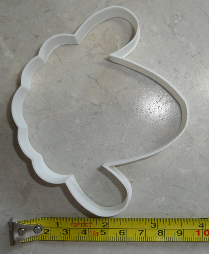 Sheep Face Outline Farm Animal Livestock Cookie Cutter Made In USA PR2434