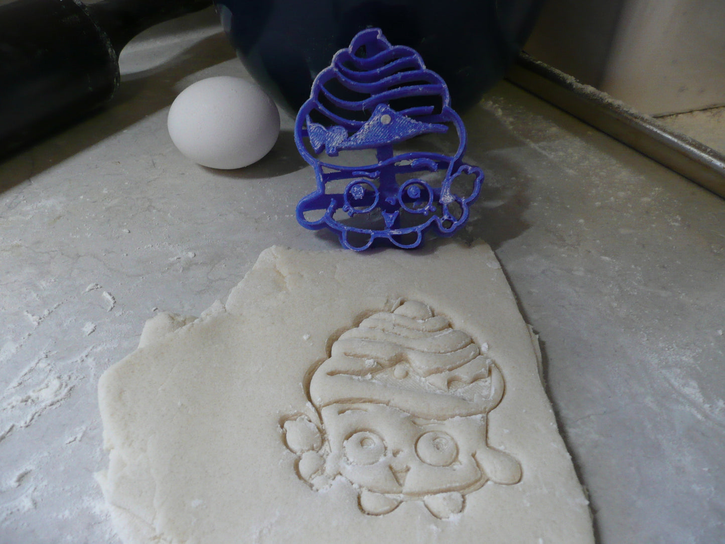 Shopkins World Cupcake Cartoon Cookie Cutter Made In USA PR502