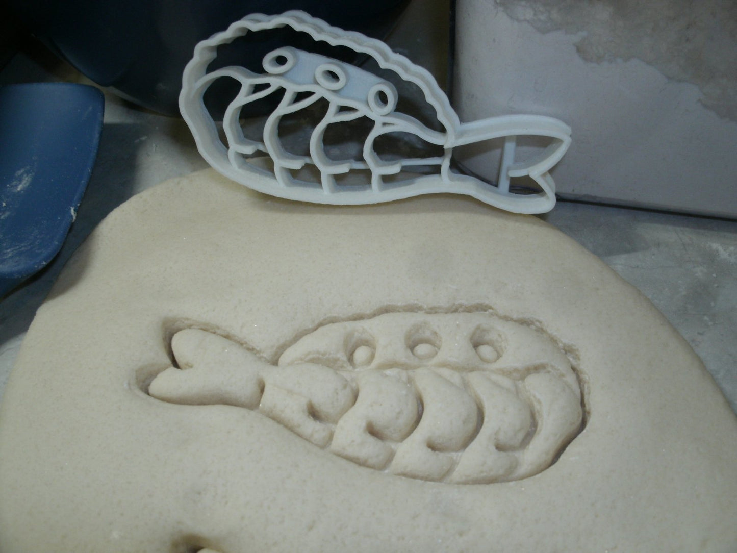 Shrimp Sushi Daikon Radish Nigirizushi Cookie Cutter Made In USA PR2392