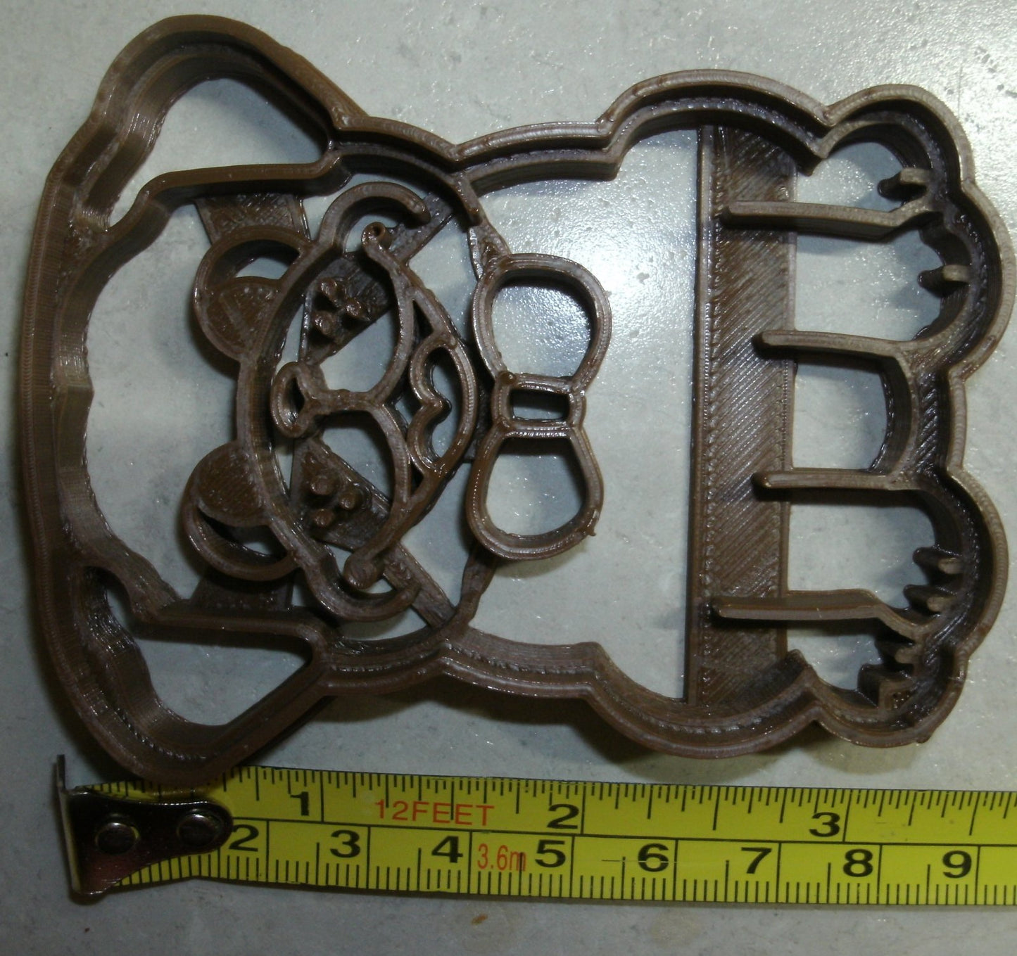 Sitting Pug With Bowtie Puppy Animal Cookie Cutter Made In USA PR2361