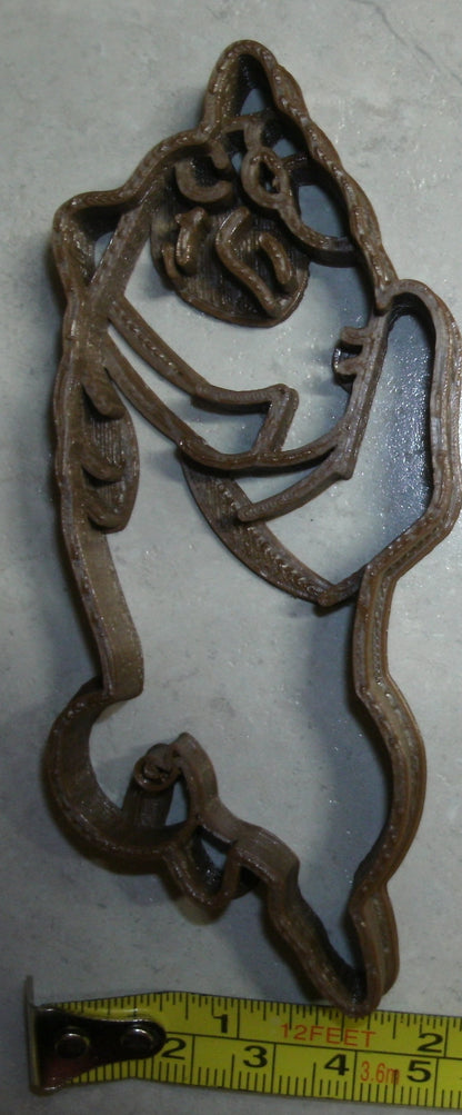 Sleeping Pug Laying Down Dog Breed Cookie Cutter Made In USA PR2373