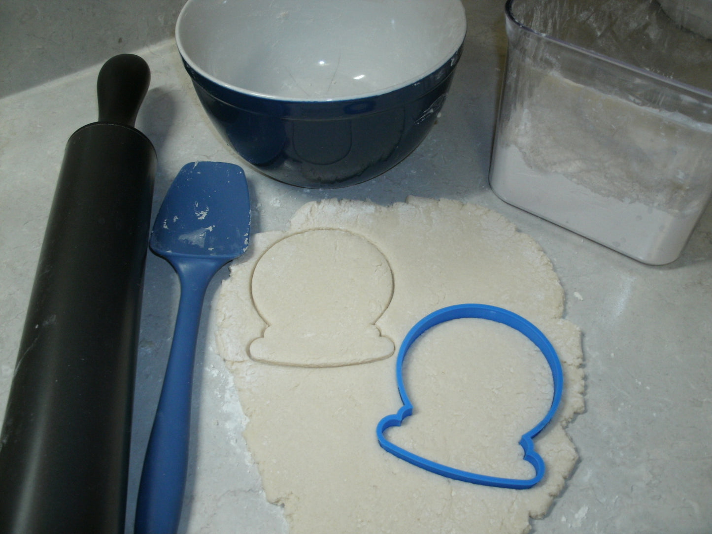 Snow Globe Crystal Ball Ferris Wheel Cookie Cutter Made In USA PR714