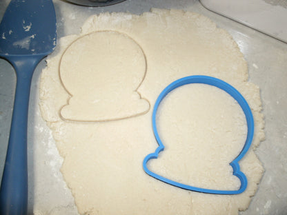 Snow Globe Crystal Ball Ferris Wheel Cookie Cutter Made In USA PR714