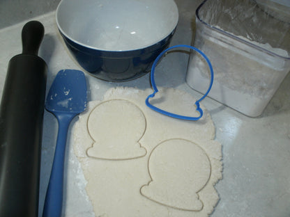 Snow Globe Crystal Ball Ferris Wheel Cookie Cutter Made In USA PR714