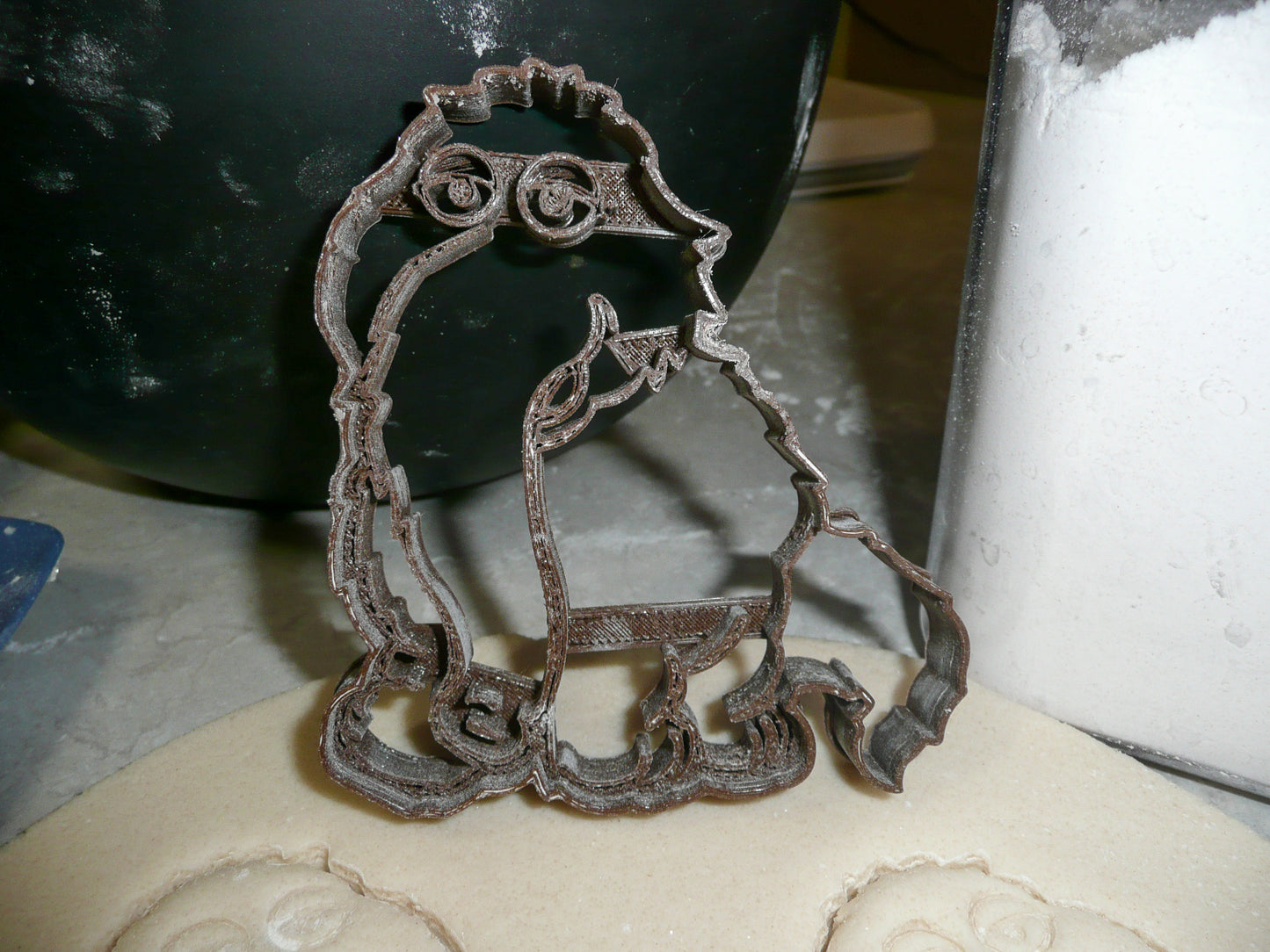 Mr Snuffleupagus Snuffy Sesame Street Muppet Cookie Cutter Made In USA PR2227