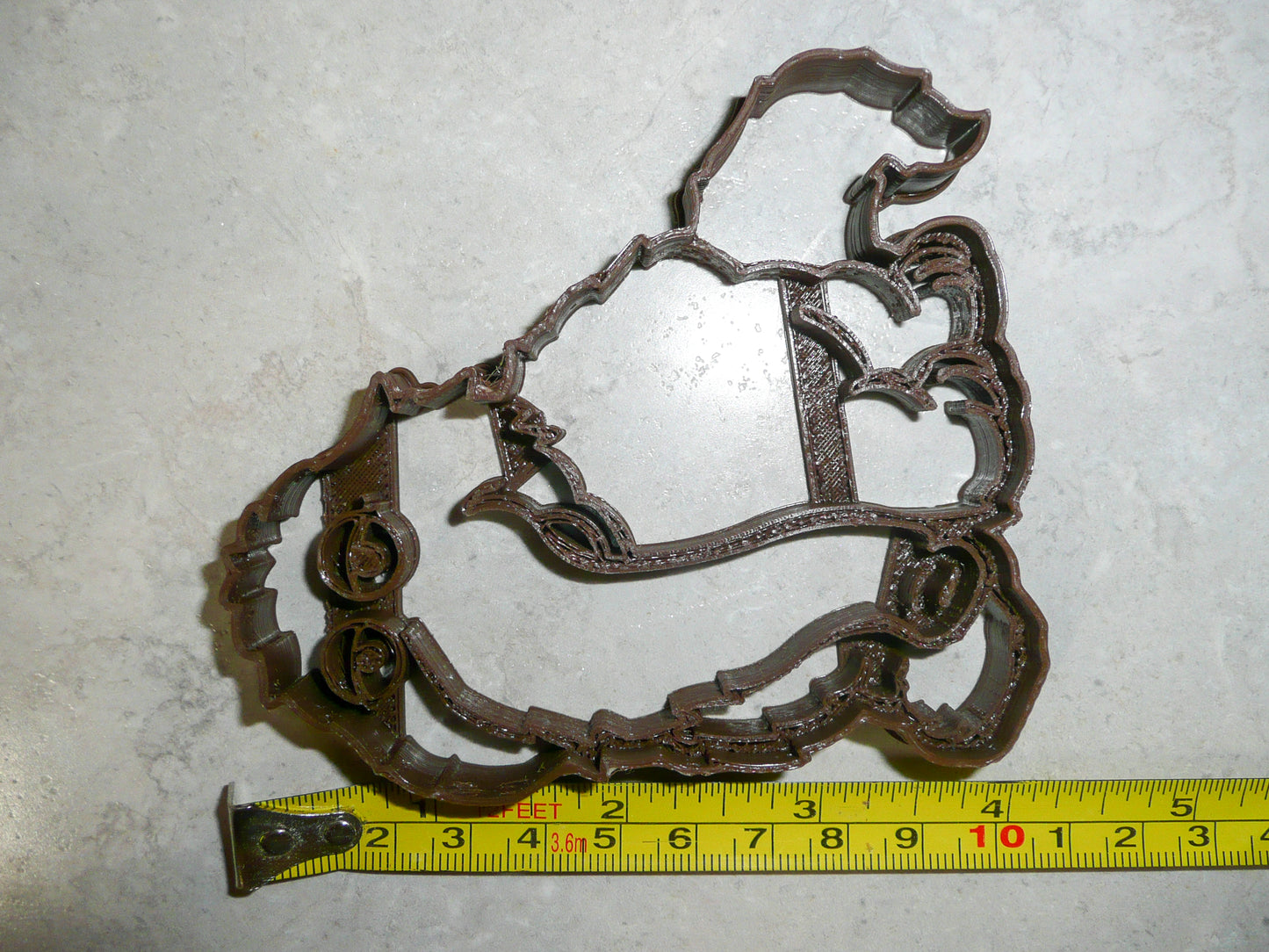 Mr Snuffleupagus Snuffy Sesame Street Muppet Cookie Cutter Made In USA PR2227