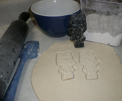 Snuggle Babe Detailed Surprise Doll Cookie Cutter Made In USA PR2387