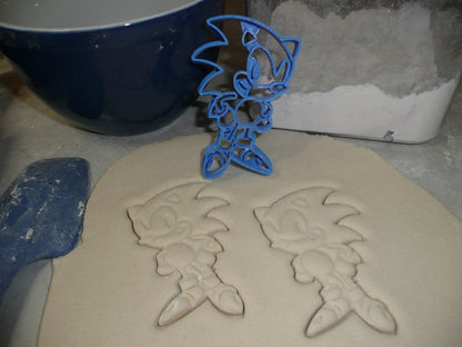 Sonic The Hedgehog Fast Adventure Game And Film Cookie Cutter Made In USA PR2468