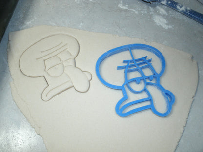 Squidward Spongebob Squarepants Cartoon Cookie Cutter Made In USA PR574