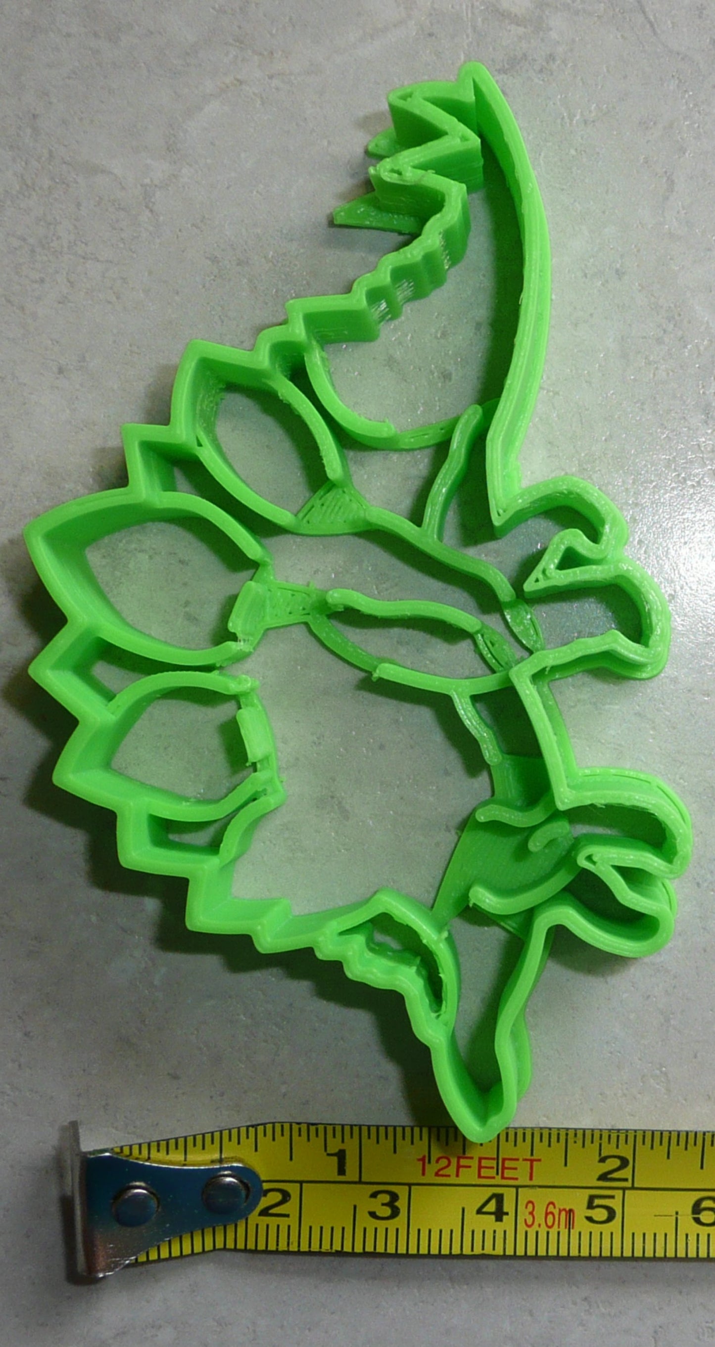 Stegosaurus Detailed Dinosaur Jurassic Cookie Cutter Made In USA PR2398