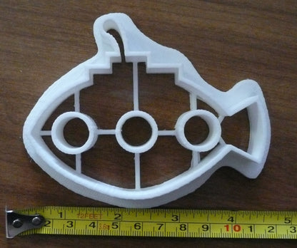 Submarine Under Water Ocean Vessel Cookie Cutter Made In USA PR474