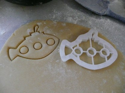 Submarine Under Water Ocean Vessel Cookie Cutter Made In USA PR474