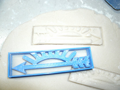Arrow Of Light Cub Scout Sunset Symbol Cookie Cutter Made In USA PR604