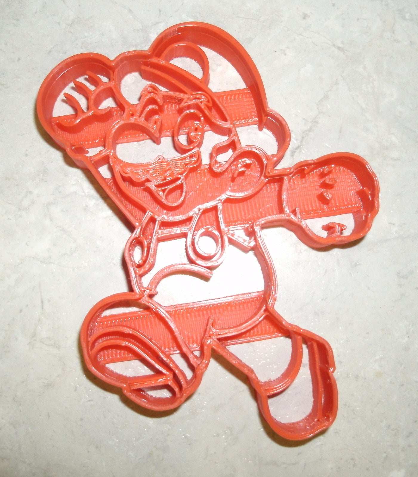 6x Super Mario Fondant Cutter Cupcake Topper 1.75 IN USA FD590