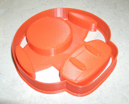 Super Mario Mushroom Toad Nintendo Video Game Cookie Cutter Made In USA PR556