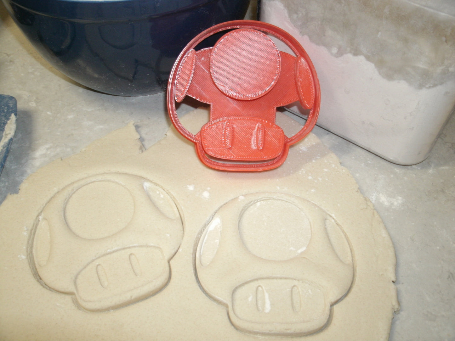 Super Mario Mushroom Toad Nintendo Video Game Cookie Cutter Made In USA PR556